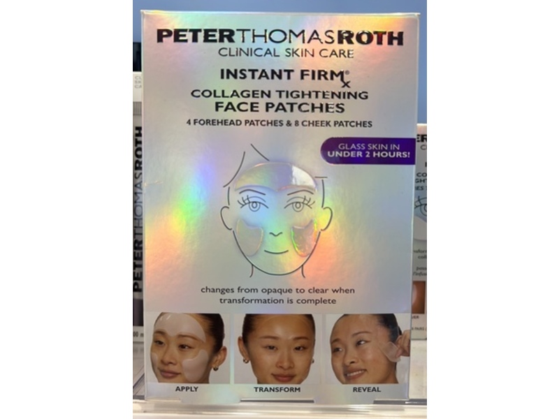 Peter Thomas Roth Instant Firm Collagen Tightening Face Patches, 12 Count