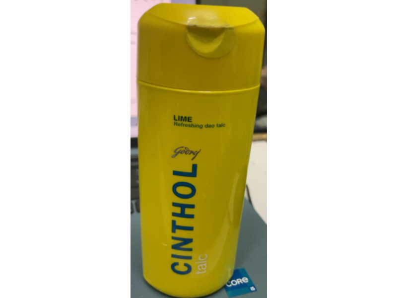 Godrej Cinthol Refreshing Deo Talc, Lime, 100 g