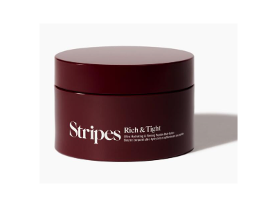 Stripes Ultra Hydrating & Firming Peptide Body Butter, Rich & Tight, 8.5 fl oz/250 mL