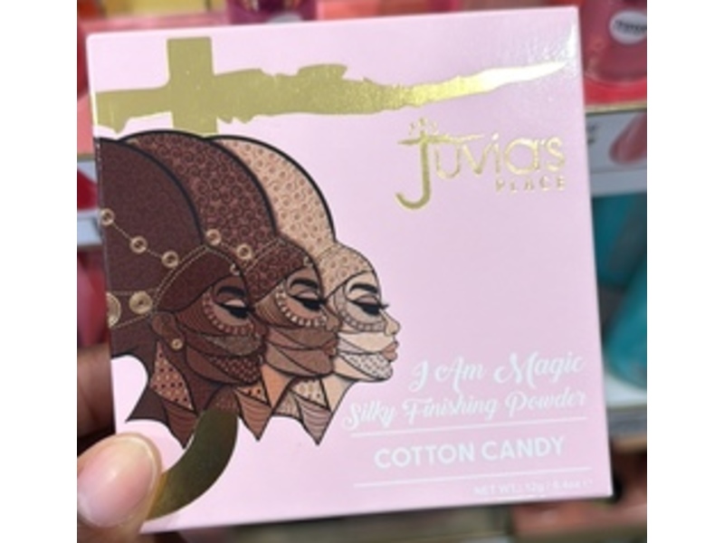 Juvia's Place I Am Magic Silky Finishing Powder, Cotton Candy, 0.4 oz/12 g