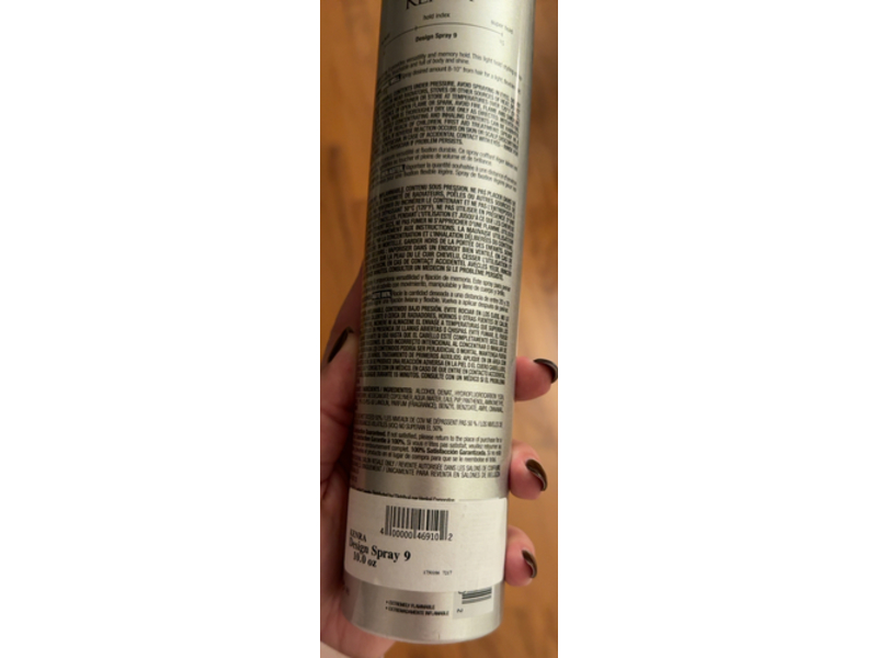 Kenra Design Spray 9 Light Hold Hair Spray, 10.0 oz/283 g, Pack Of 2