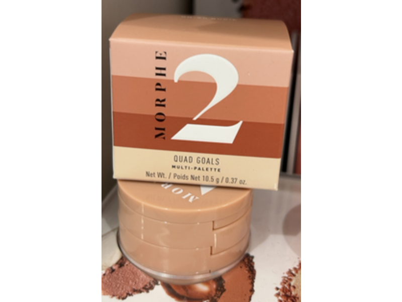 Morphe 2 Quad Goals Multi-Palette Cosmetic Set, Oh-So Nude, 0.37 oz/10.5 g