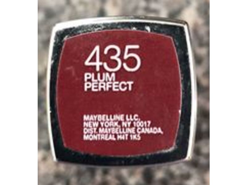 Maybelline New York Color Sensational The Creams Finish Lipstick, Plum Perfect, 0.15 oz/4.2 g