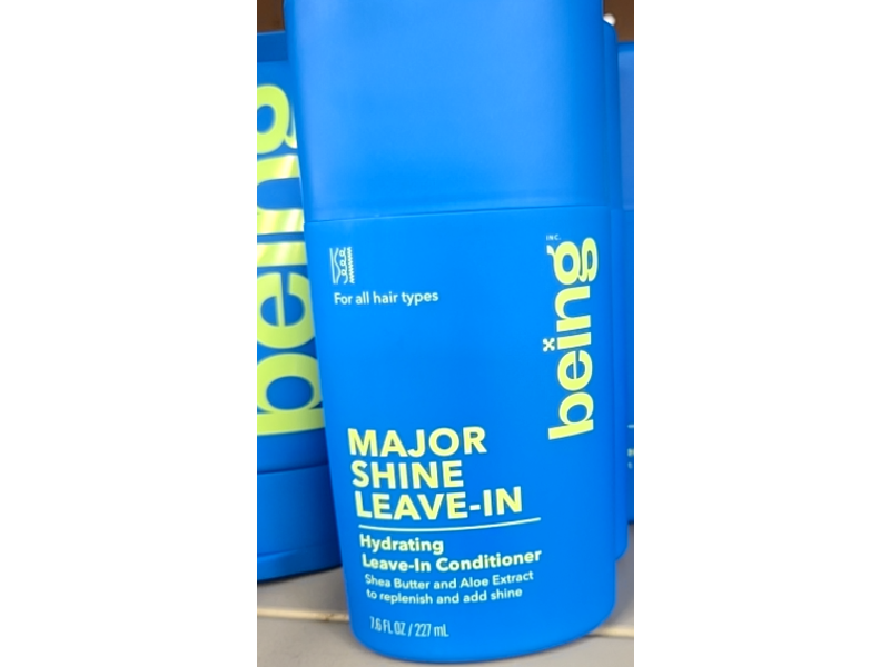 Being Major Shine Hydrating Leave-In Conditioner, 7.6 fl oz/227 mL
