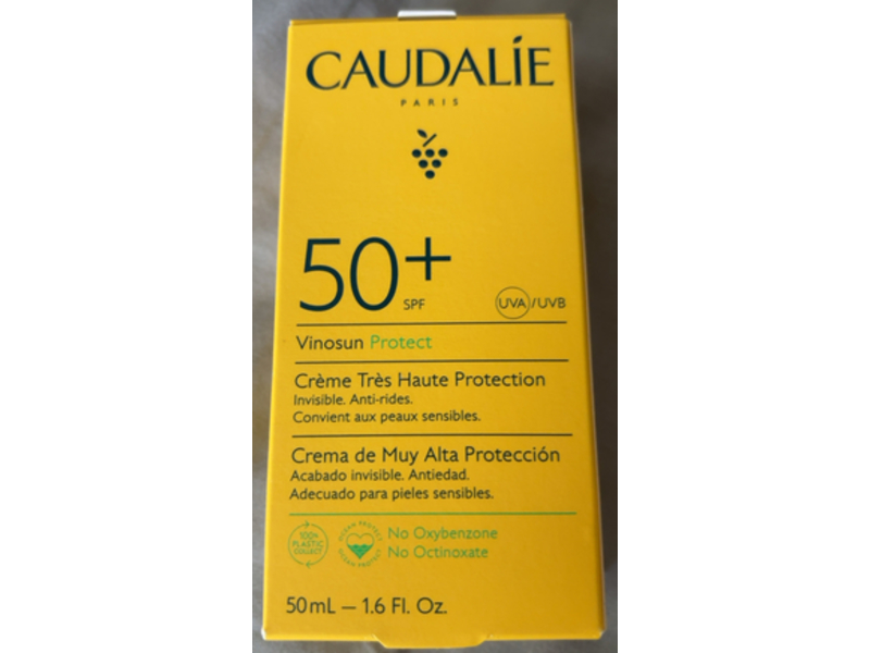 Caudalie Vinosun Protect Very High Protection Cream, SPF 50+, 1.6 fl oz/50 mL