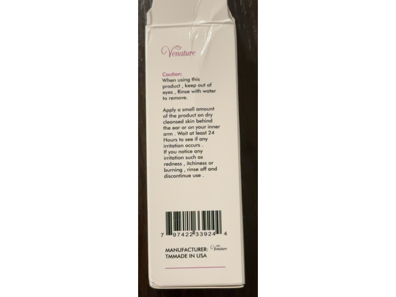 Venature Rejuvenation Serum, Bakuchiol Retinol, 1 fl oz/30 mL, Pack Of 2