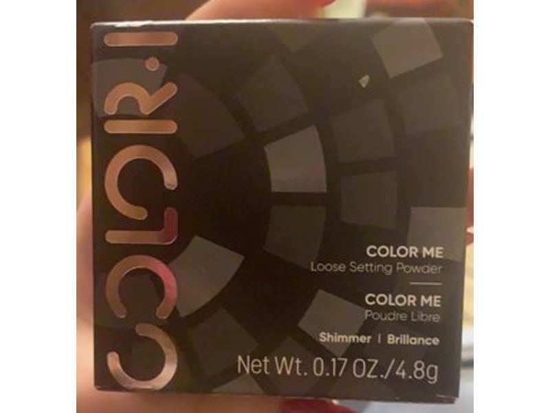 Miniso Color Me Loose Setting Powder, Shimmer, 0.17 oz/4.8 g