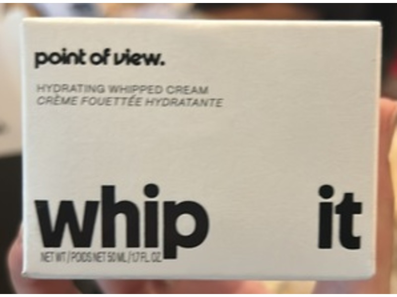 Whip It Point Of View Hydrating Whipped Cream, 1.7 fl oz/50 mL