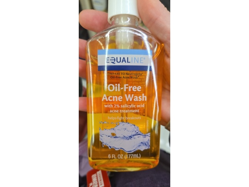 Equaline Acne Wash, 2% Salicylic Acid, 6 fl oz/177 mL