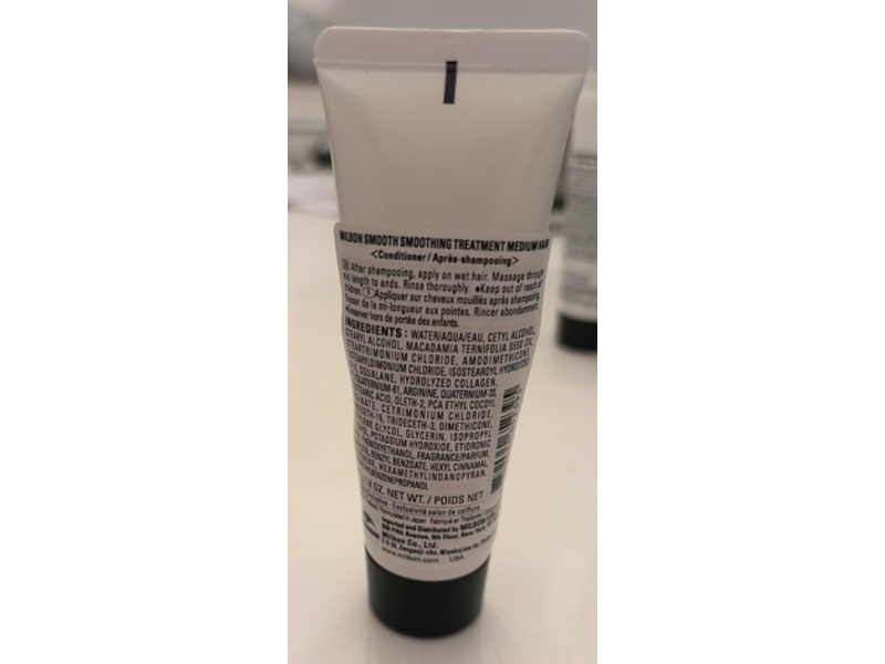 Milbon Smooth Medium Hair Smoothing Treatment, 1.8 oz/50 g