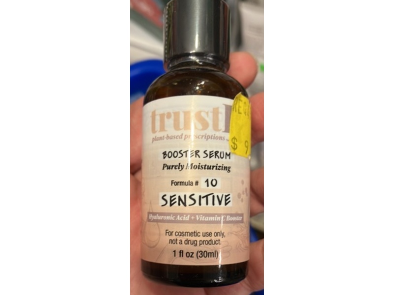 Trust Rx Purely Moisturizing Booster Serum, Sensitive, 1 fl oz/30 mL