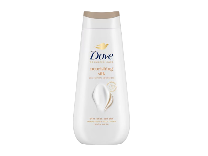 Dove Nourishing Silk Body Wash, 450 mL