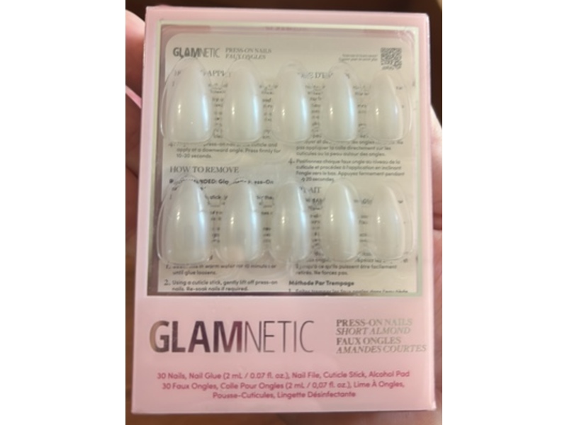 Glamnetic Press On Nails Kit, Hailey, 30 Count
