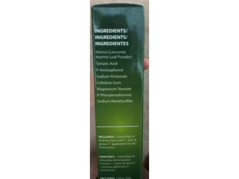 Reshma Beauty Henna Hair Color, Light Brown, 1.05 oz/30 g