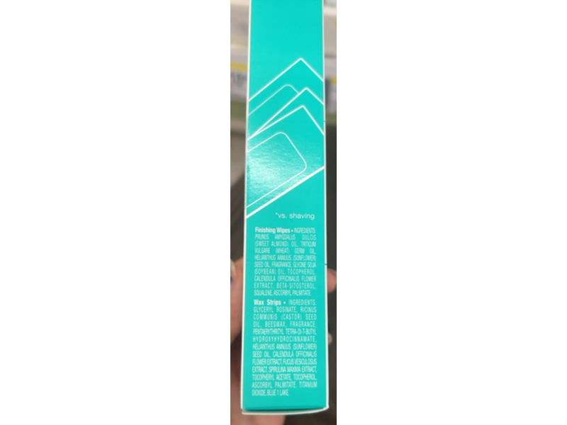 Schick Hydro Silk Targeted Waxing Strips Kit, Seaweed