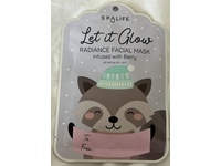 SpaLife Let It Glow Radiance Facial Mask, 0.81 fl oz/23 g - Image 2