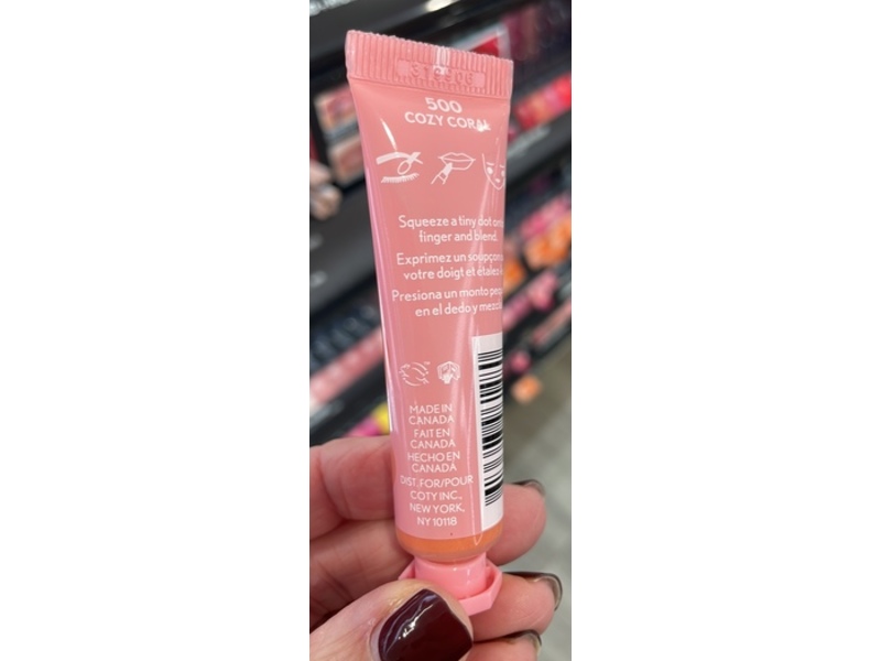 CoverGirl Clean Fresh All Over Dewy Tint, 500 Cozy Coral, 0.33 fl oz/10 mL
