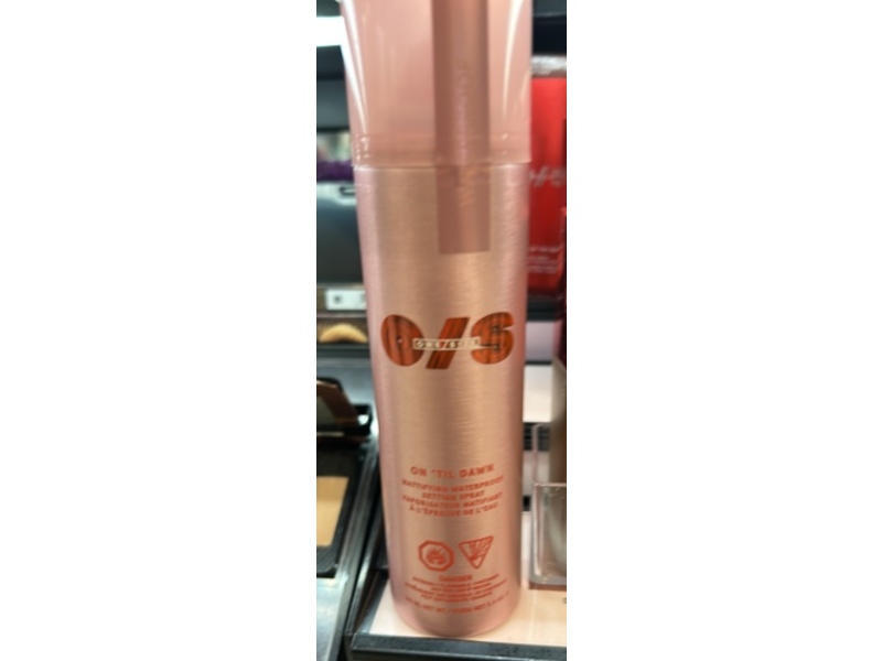 One/Size On'Til Dawn Mattifying Waterproof Setting Spray, 3.4 fl oz/143 mL