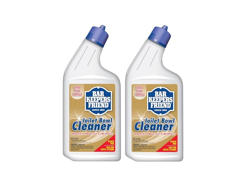 Bar Keepers Friend Toilet Bowl Cleaners, 24 fl oz/709 mL, Pack Of 2