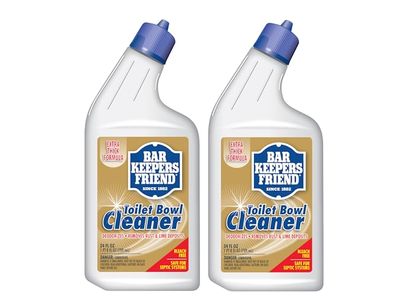 Bar Keepers Friend Toilet Bowl Cleaners, 24 fl oz/709 mL, Pack Of 2