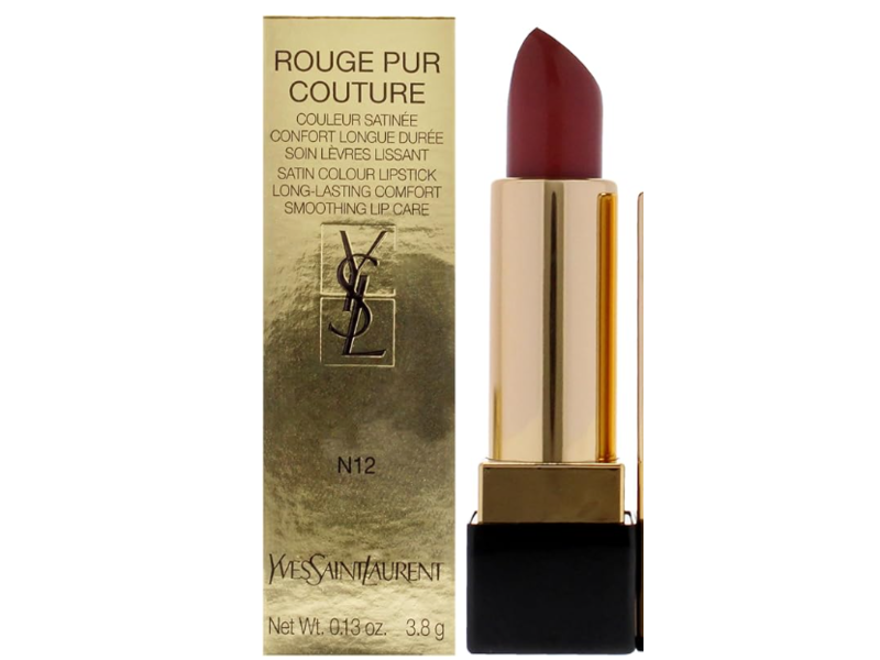 Yves Saint Laurent Pur Couture Satin Lipstick, N12 Nude, 0.13 oz/3.8 g