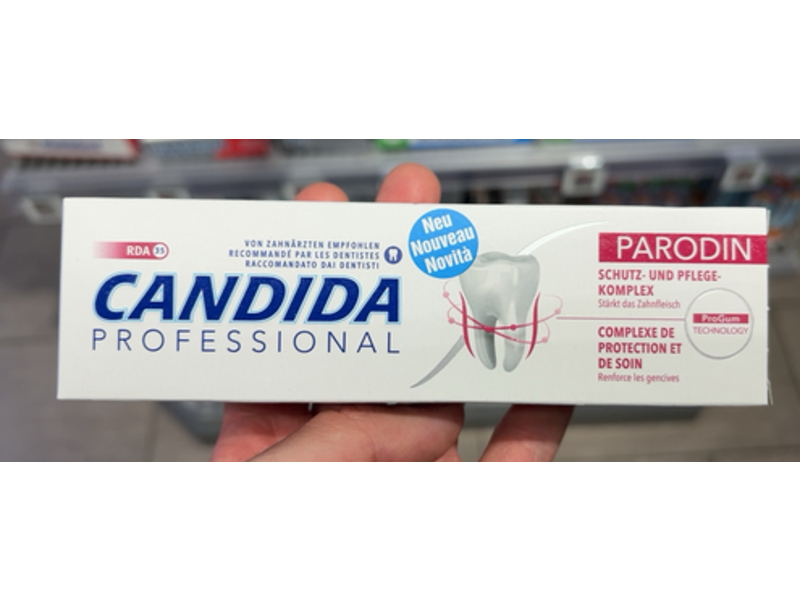 Candida Professional Parodin Complexe De Protection Toothpaste, 75 mL