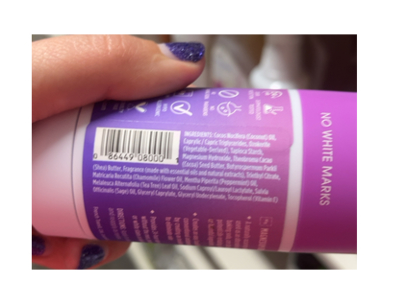 Crystal Magnesium Enriched Deodorant, Lavender + Rosemary, 2.5 oz/70 g