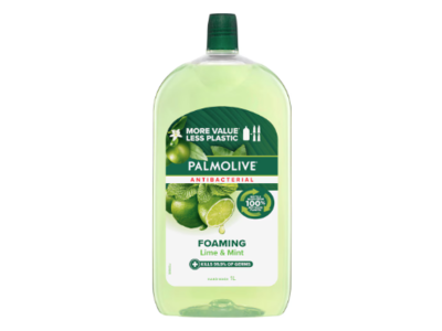 Palmolive Antibacterial Foaming Hand Wash, Lime & Mint, 1 L