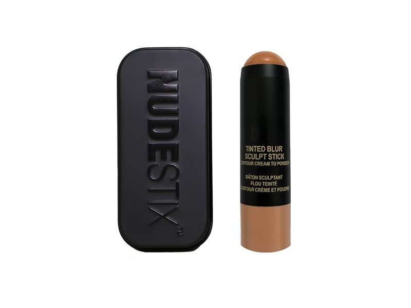 Nudestix Tinted Blur Sculpt Stick Contour Cream To Powder, Neutral Nude Light, 0.22 oz/6.2 g
