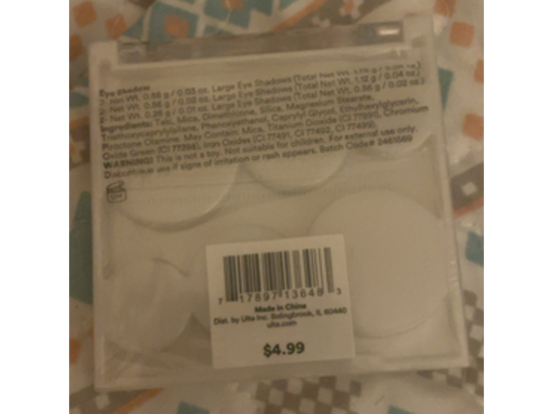 Sweet & Shimmer Eye Shadow Palette