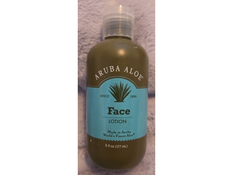 Aruba Aloe Face Lotion, 6 fl oz/177 mL
