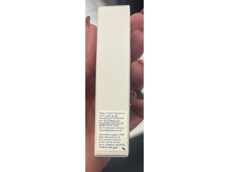 Refy Lip Gloss, Clear, 0.44 fl oz/13 mL