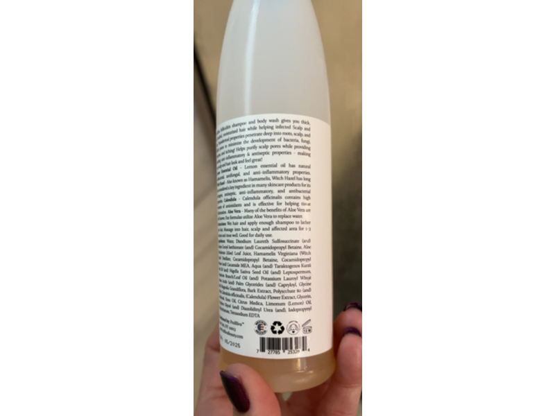 Pro Bliva folliculitis Shampoo & Body Wash, 8 fl oz/236 mL