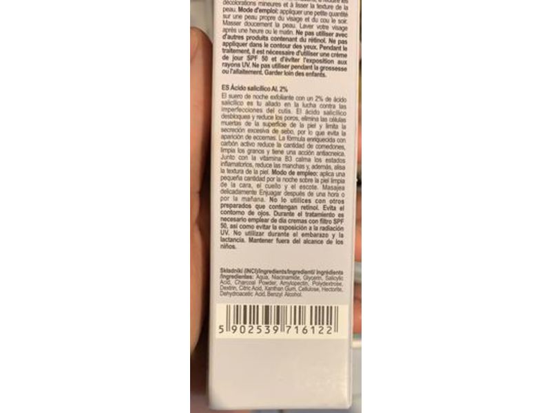 Nacomi Next Lvl Salicylic Acid 2%, 1 fl oz/30 mL