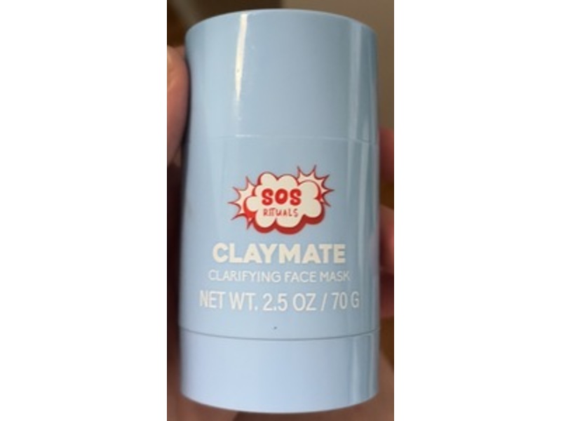 SOS Rituals Claymate Clarifying Face Mask, 2.5 oz/70 g