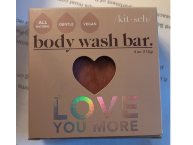 Kitsch Love You More Body Wash Bar, 4 oz/113 g