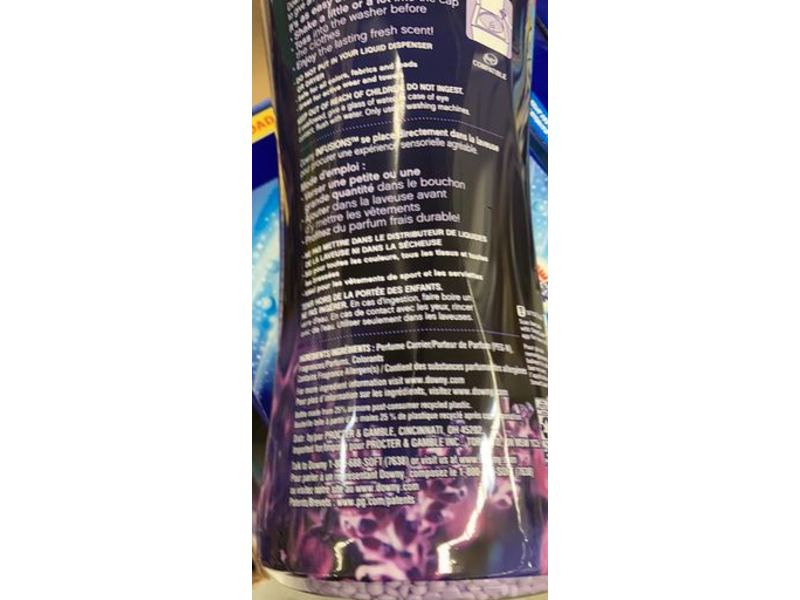 Downy Infusions Calm In-Wash Scent Booster, Lavender & Vanilla Bean, 37.5 oz/1.06 Kg