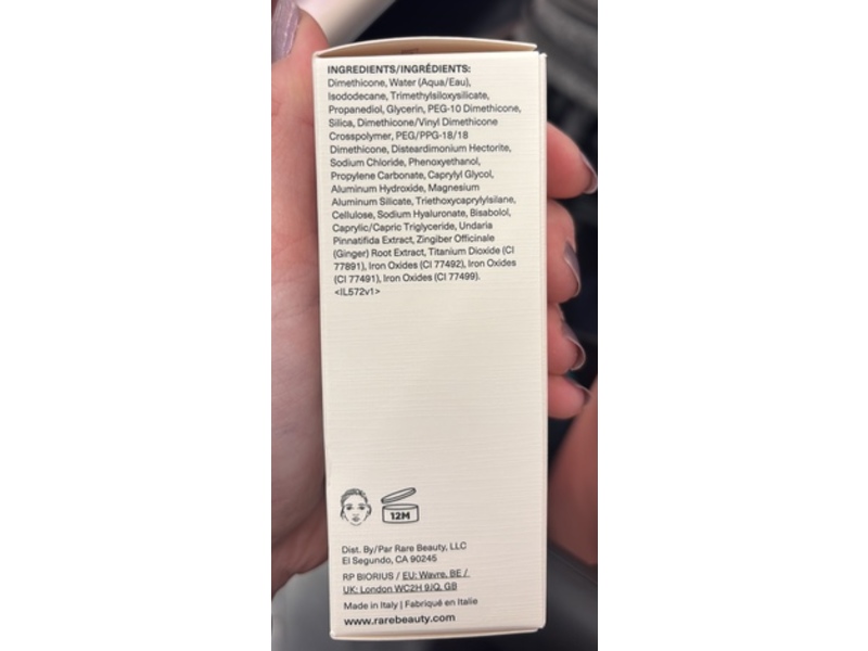 Rare Beauty True To Myself Skin Tint, 11, 1 fl oz/30 mL