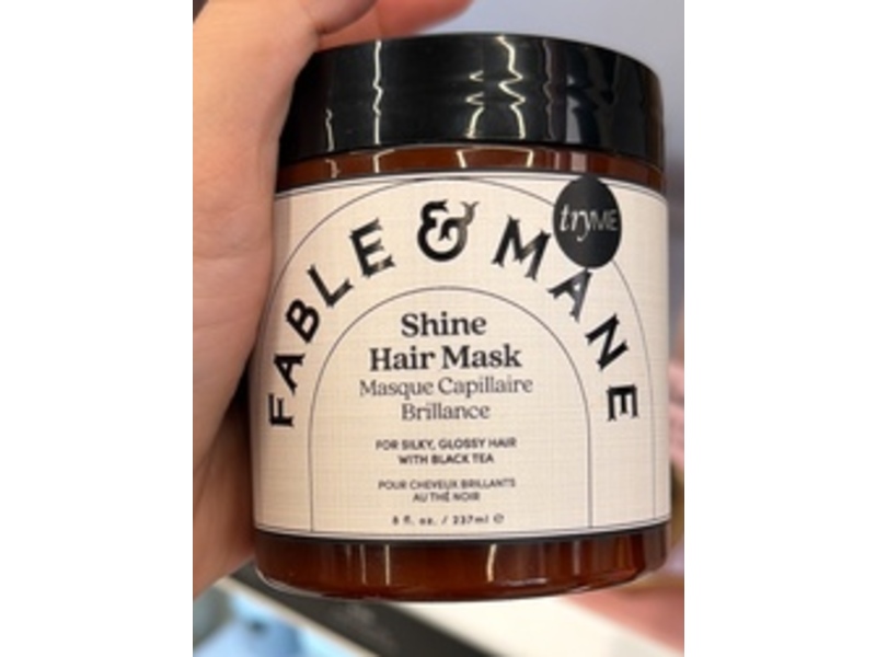 Fable & Mane Shine Hair Mask, 8 fl oz/237 mL
