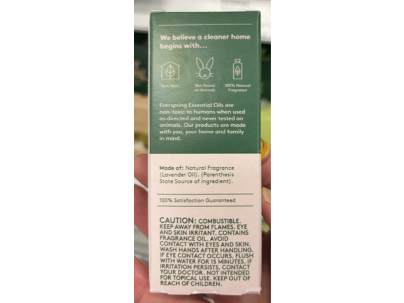 Ever Spring Lavender Pure Essential Oil, 0.5 fl oz/15 mL