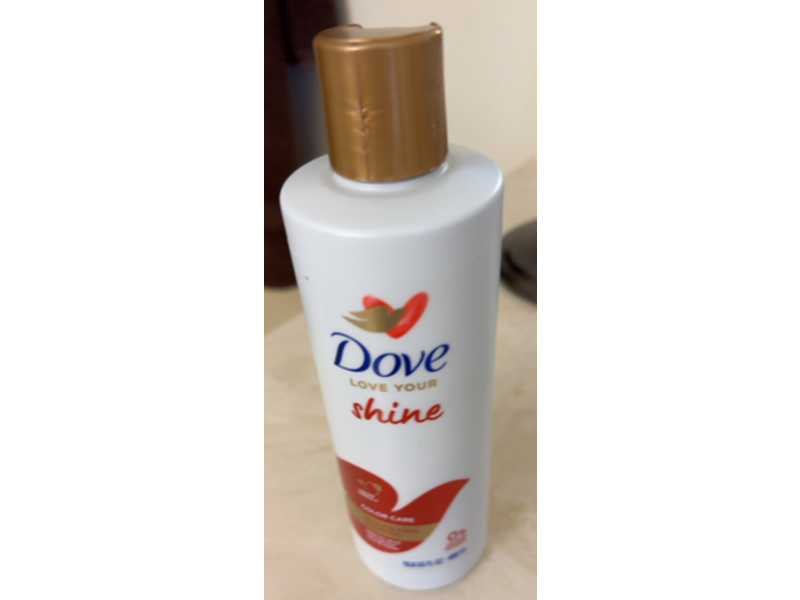 Dove Love Your Shine Color Care Shampoo, 13.5 fl oz/40 mL
