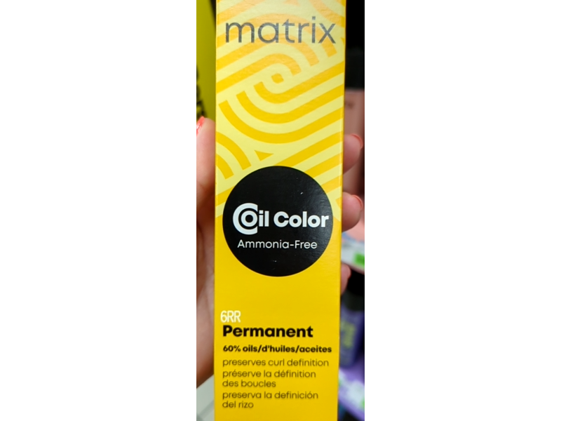 Matrix Coil Color Permanent Hair Color, 6RR, 2.6 oz/85 mL