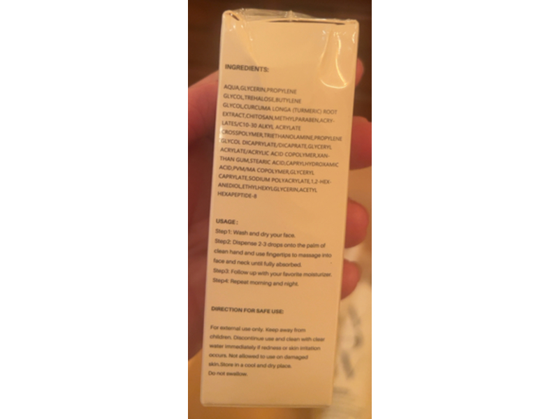 Sauvasine Turmeric Serum, 1.01 fl oz/30 mL