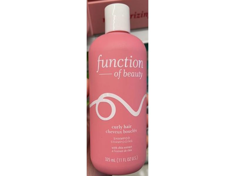 Function Of Beauty Curly Hair Shampoo, Chia Extract, 11 fl oz/325 mL