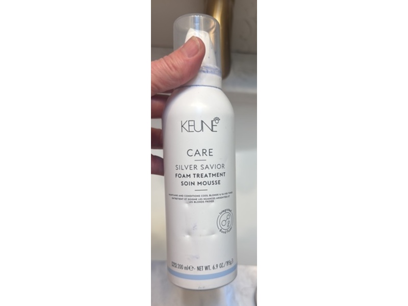 Keune Care Silver Savior Foam Treatment Soin Mousse, 6.9 oz/195 g
