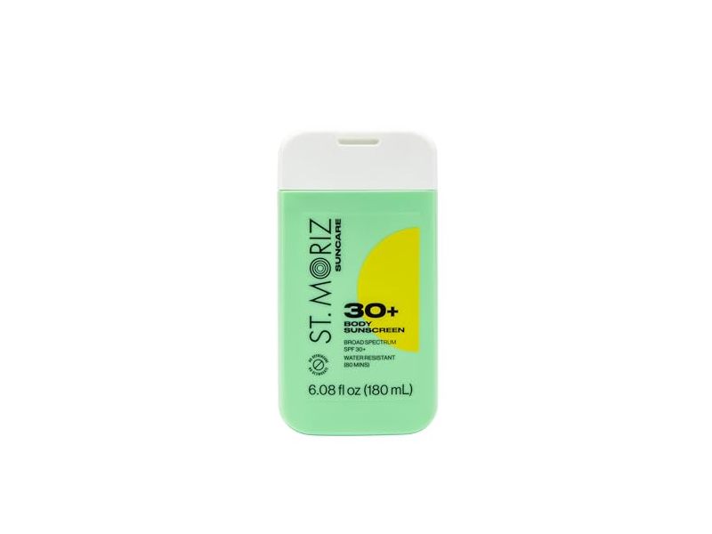 St Moriz Suncare Body Sunscreen, SPF 30+, 6.08 fl oz/180 mL