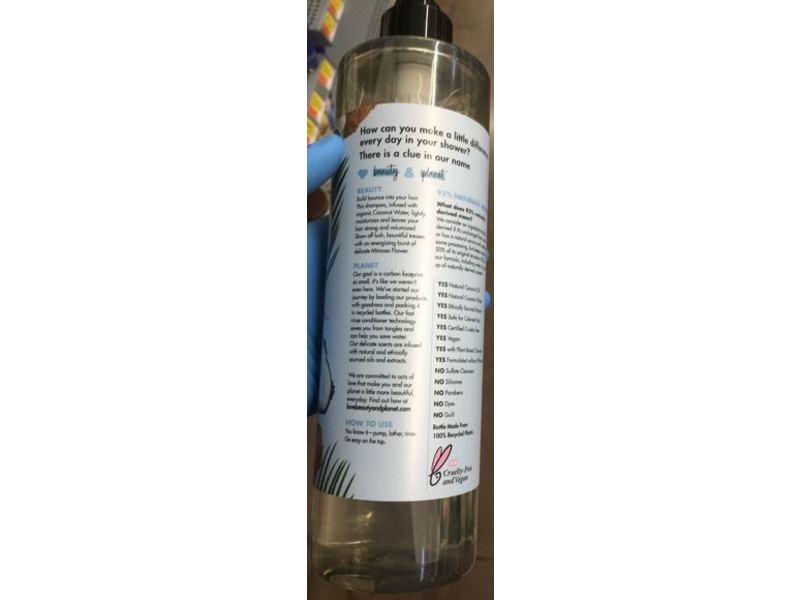 Love Beauty And Planet Sulfate Free Shampoo, Coconut Water & Mimosa Flower, 20.25 fl oz/600 mL