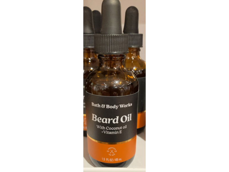 Bath & Body Works Bear Oil, Coconut Oil + Vitamin E, 1.5 fl oz/45 mL