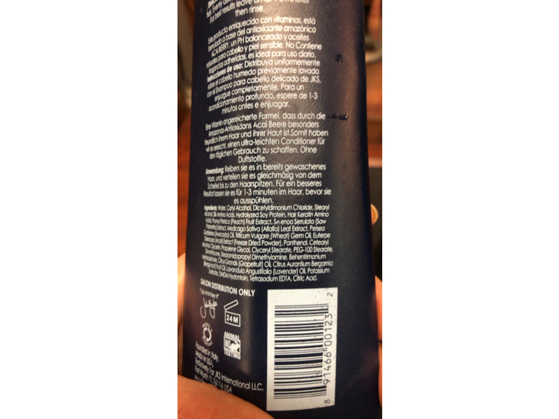 Jks Pure & Sensitive Conditioner, Acai Berries, 8 oz/240 mL