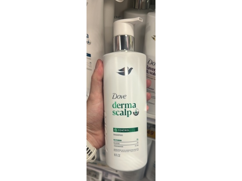 Dove Derma Scalp Shampoo, Glycerin, 16 fl oz